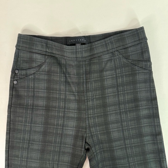 ANTHRO x SANCTUARY 25” waist Grey and Black Plaid Grease Legging pant Size Small - Picture 13 of 14